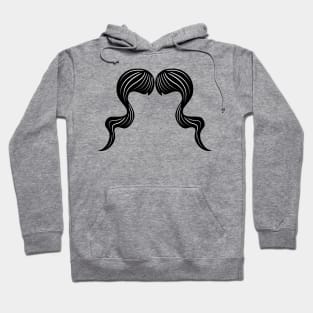 Swirl Moustache Hoodie